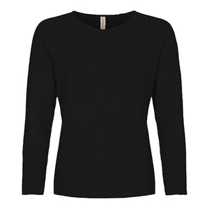 Skovhuus - Organic Cotton Diagonal Rib Long Sleeve Crew Sweater