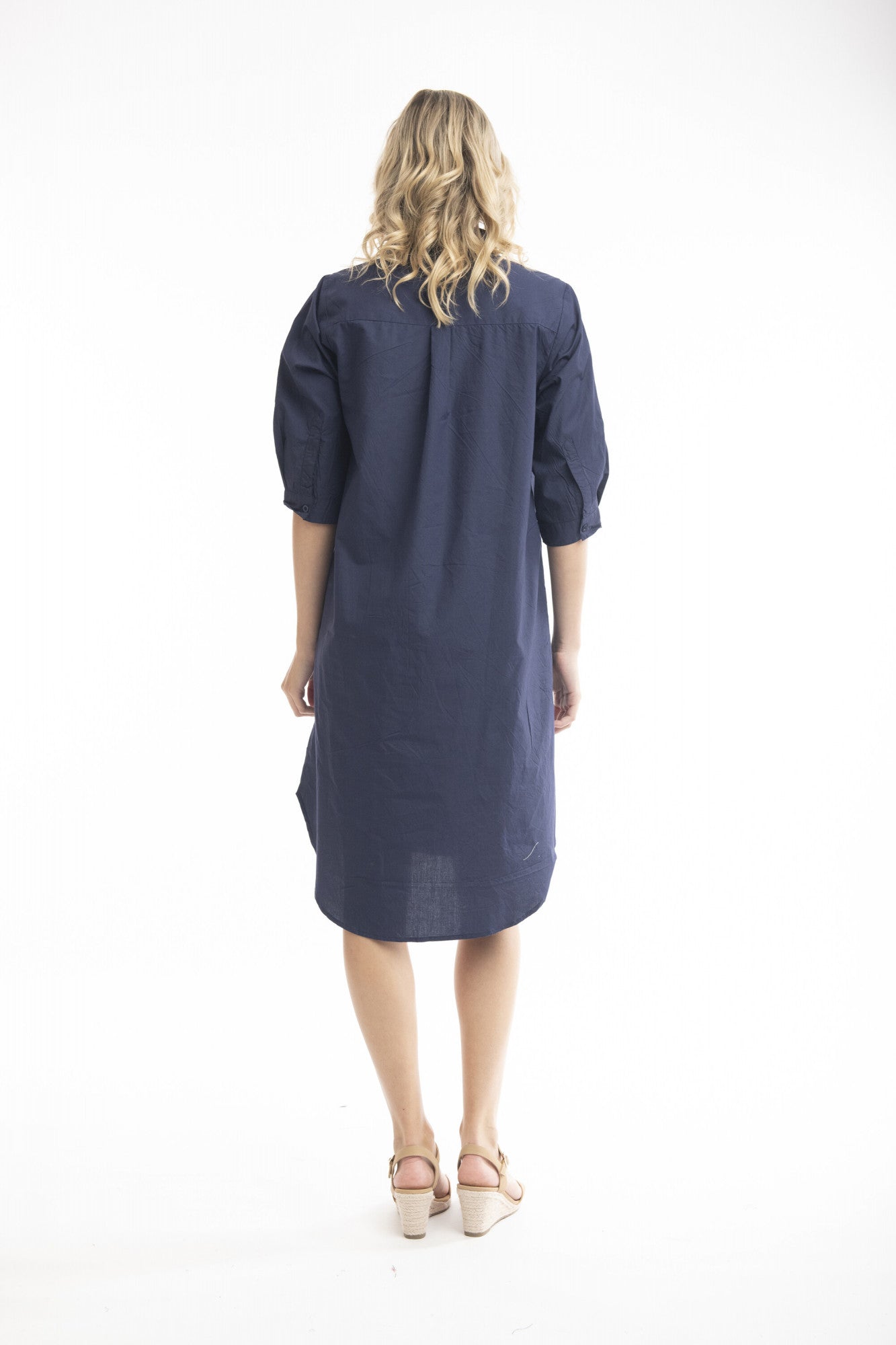 Orientique - Essentials Shirt Dress - all things being eco chilliwack canada - women's clothing and accessories store
