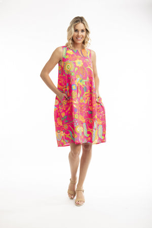 Orientique - Kusadasi Bubble Dress  - all things being eco chilliwack canada