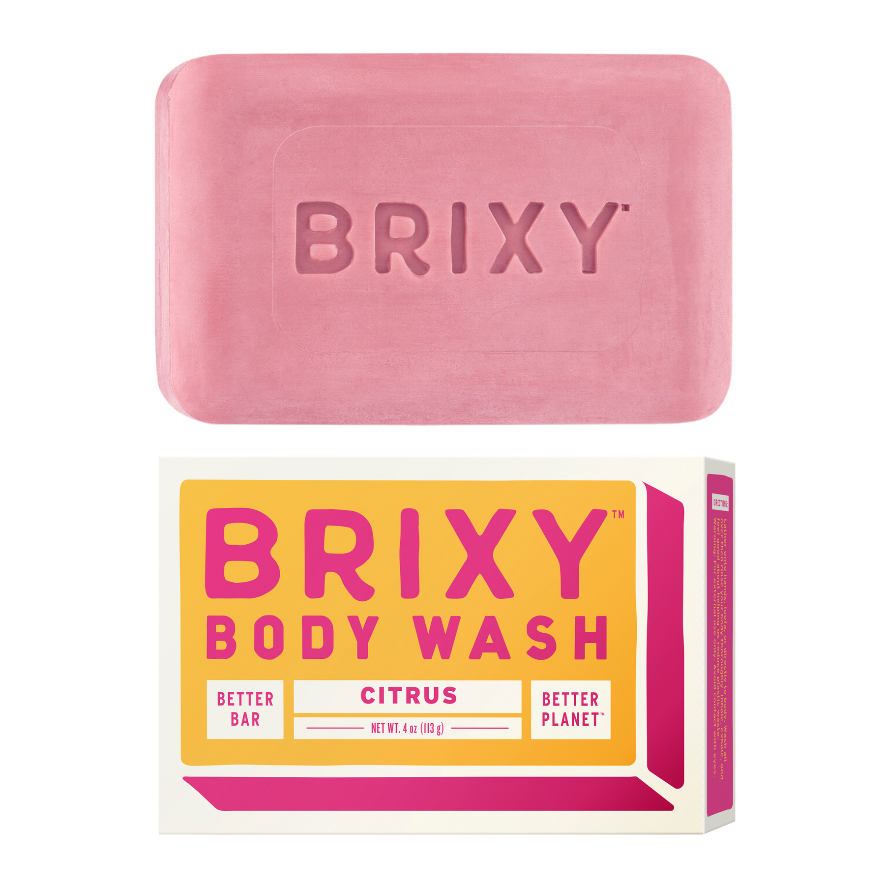 Brixy - Citrus Body Wash Bar