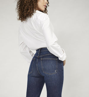 Silver Jeans - Highly Desirable High Rise Slim Straight 30"