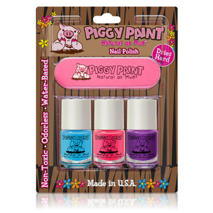 Piggy Paint - 3 Pack With Nail File