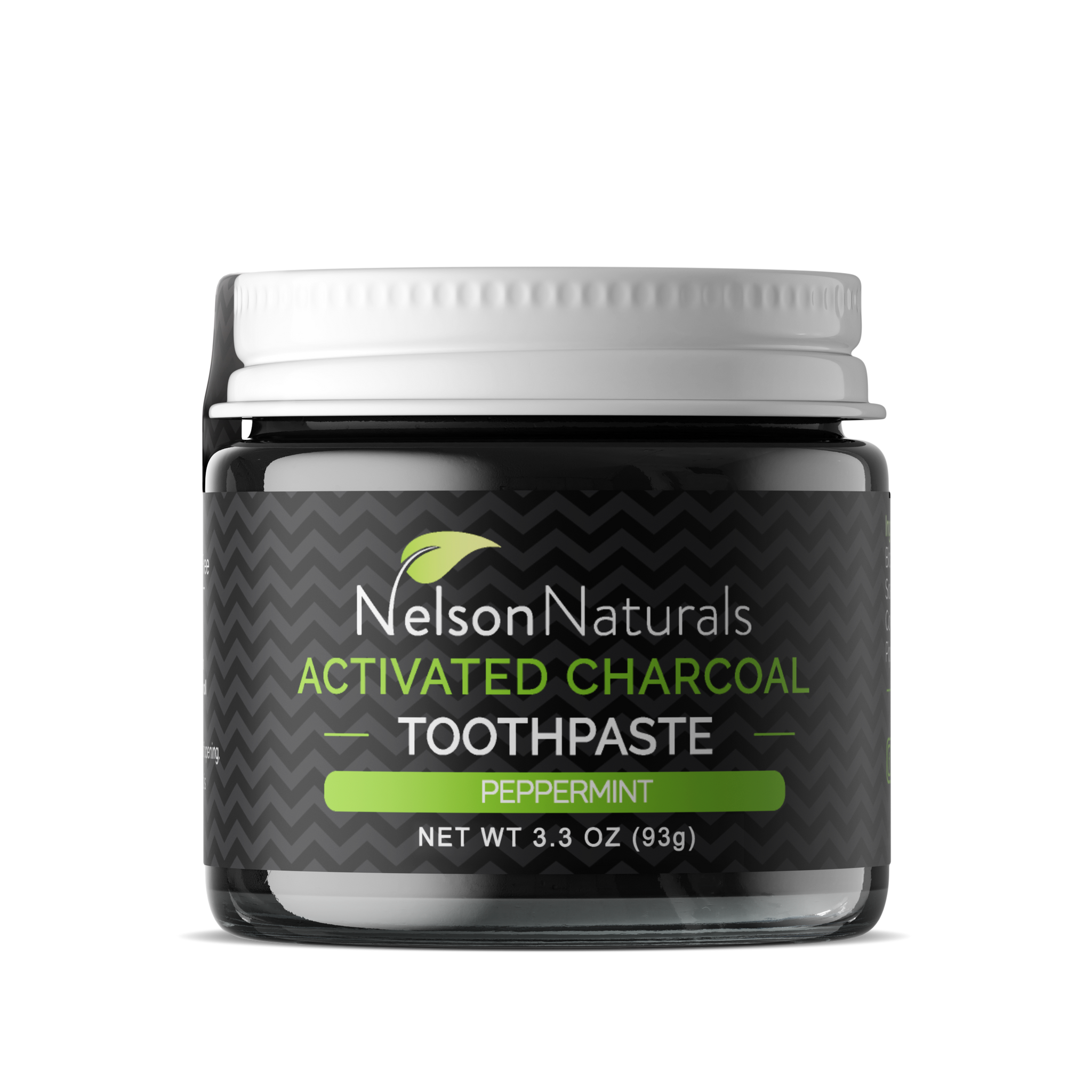 Nelson Naturals - Activated Charcoal Toothpaste - Peppermint