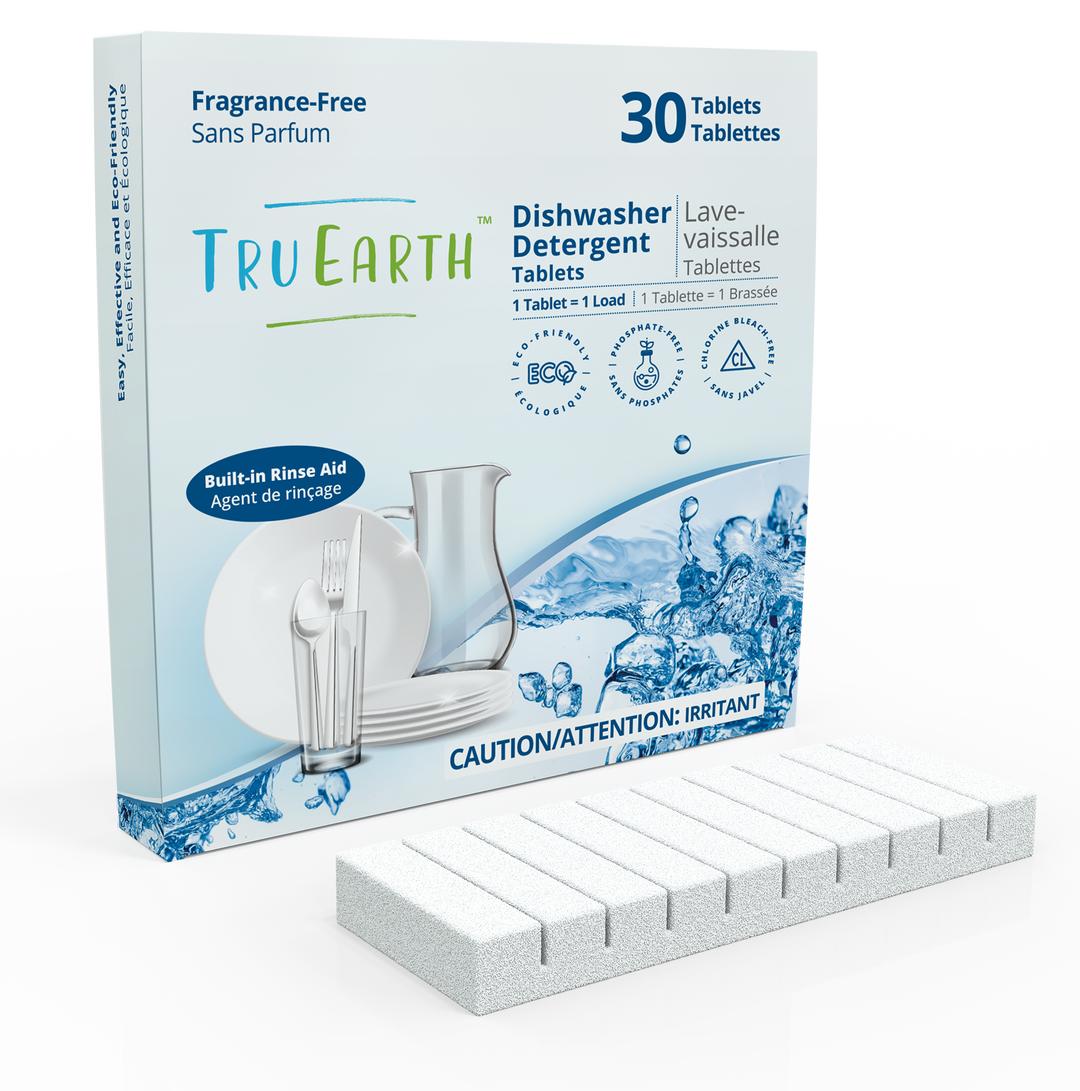 Tru Earth - Fragrance Free Dishwasher Detergent Tabs