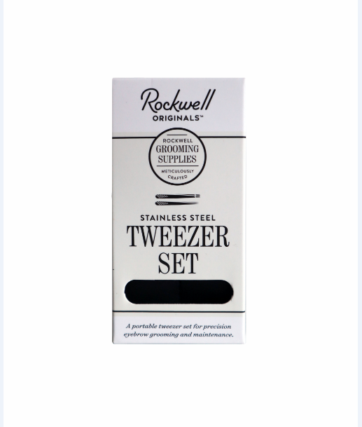 Rockwell Razors - Tweezer Set- all things being eco Chilliwack- Vegan leather