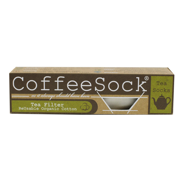 Coffee Sock - Reusable Tea Filter All Things Being Eco Chilliwack Zero Waste Refillery