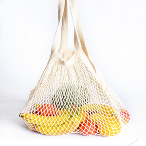e-Strot -  Organic Cotton String Market Bag All Things Being Eco