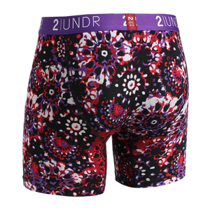 2UNDR - Printed Swing Shift Boxer Fireworks