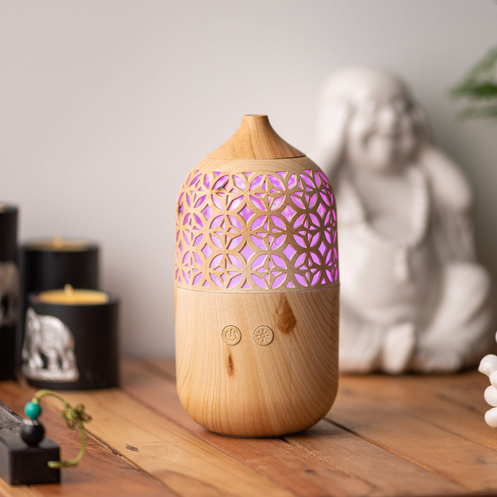 Le Comptoir Aroma Genie Essential Oil Diffuser Recycled Bamboo