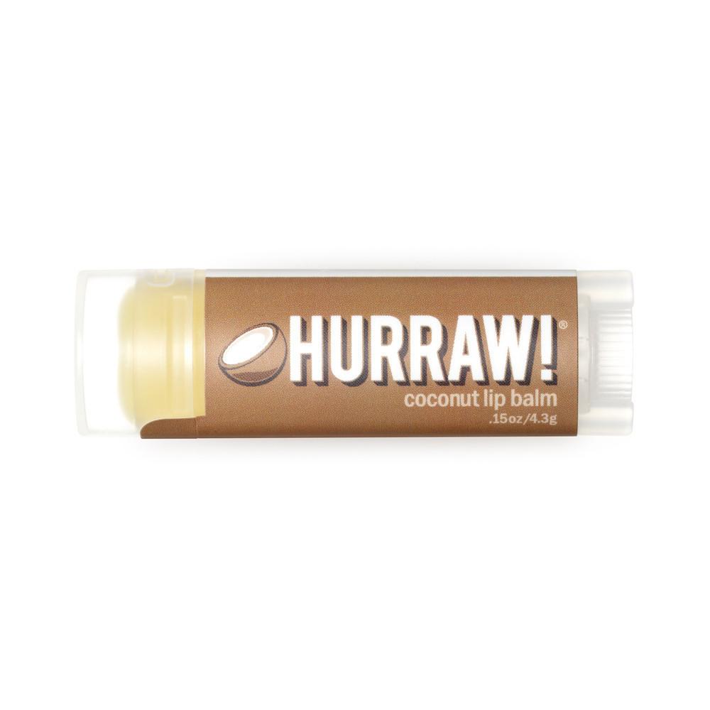 Hurraw! - Coconut Lip Balm All Things Being Eco Vegan raw