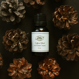 Pure Anada - Peppermint Cream Holiday Diffuser Blend Essential Oil - all things being eco chilliwack