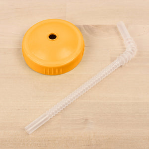 Re-Play - Sunny Yellow Sippy Cup Straw and Cup Lid Adaptor