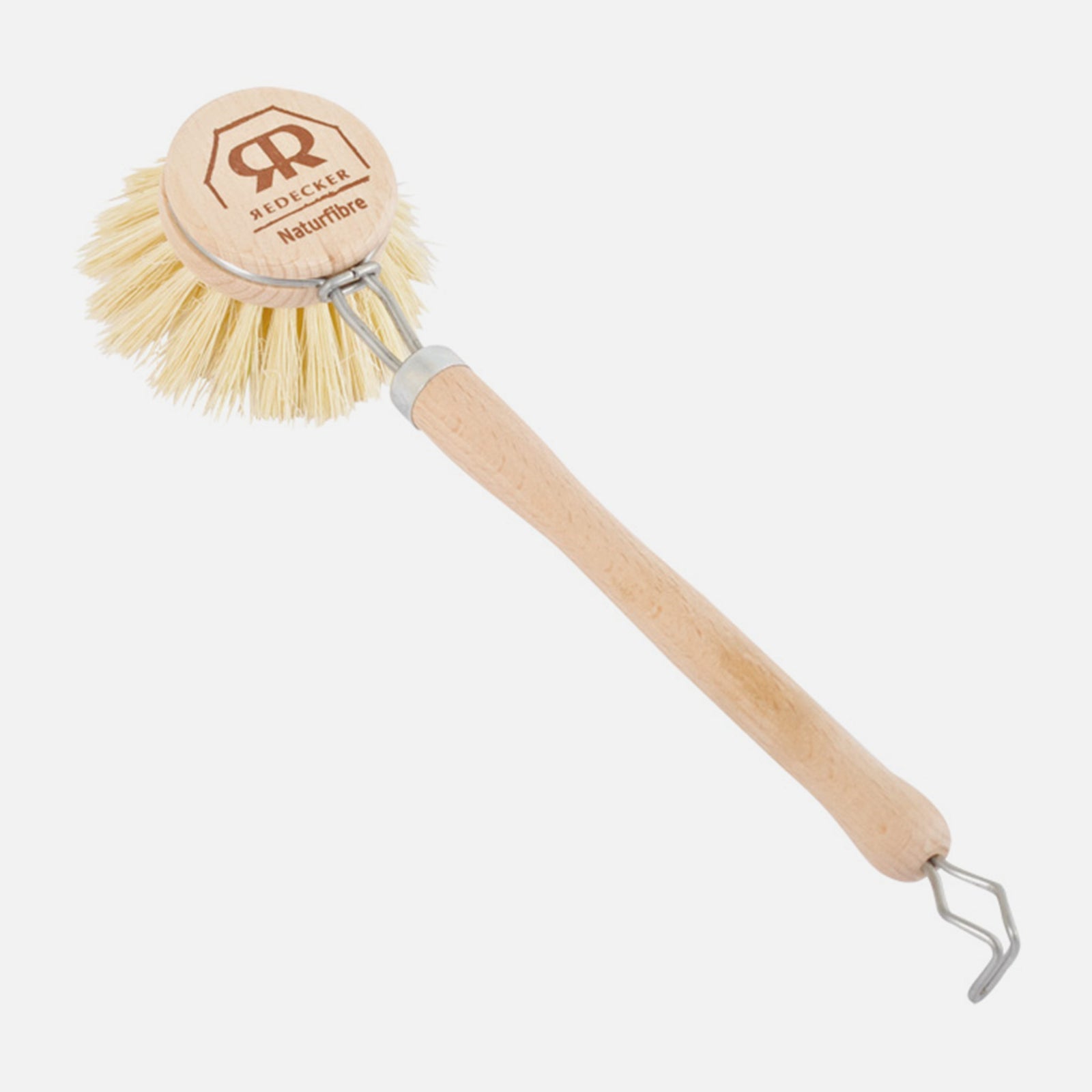 Redecker - Dish Washing Long Handled Tampico Brush and Replacement Head 4cm