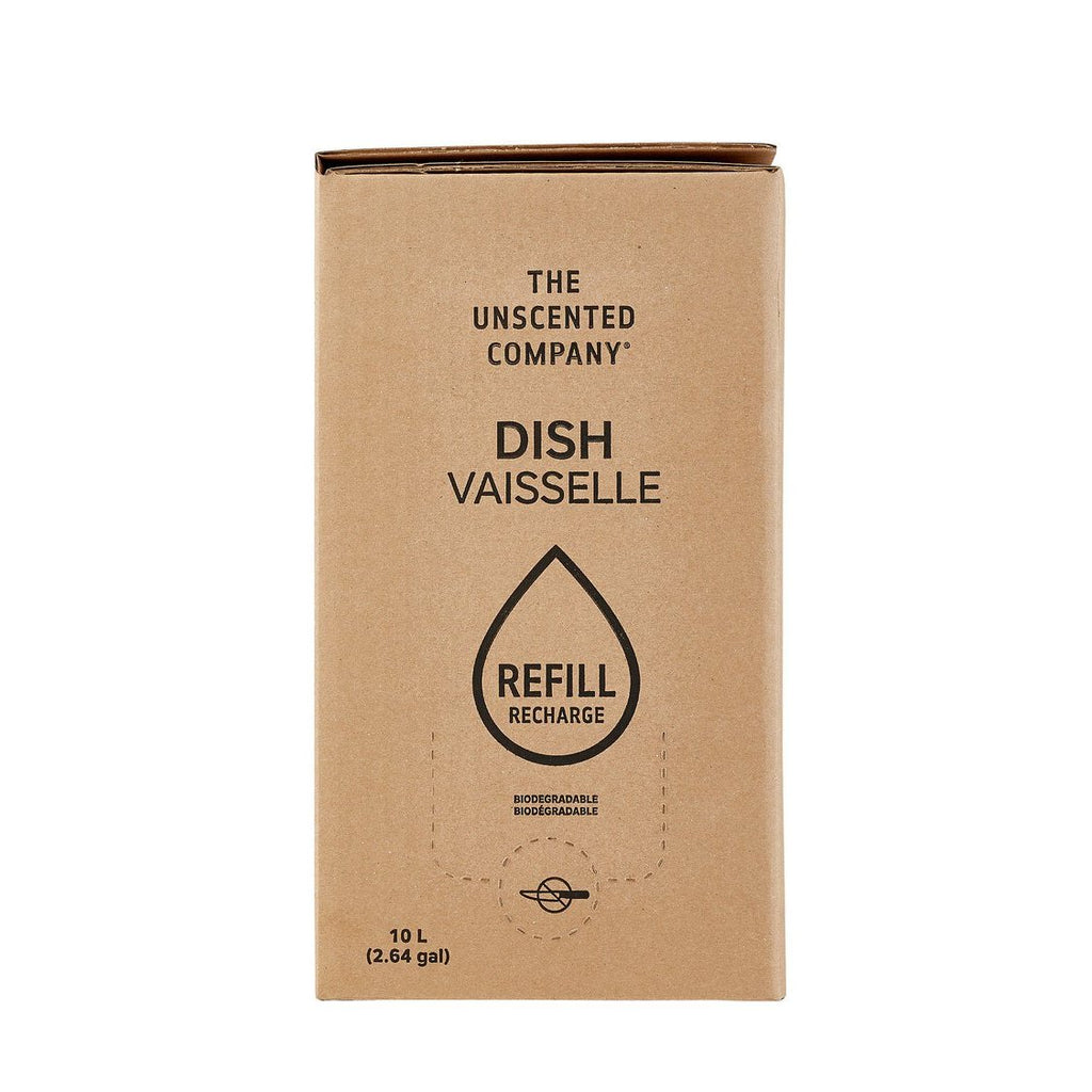 The Unscented Company Dish Soap Refill Canadian Made Refillable