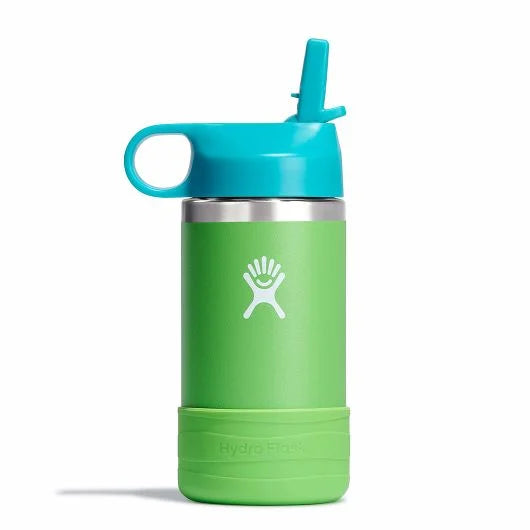 Hydro Flask - 12oz. Kids Wide Mouth Straw Cap And Boot Insulated Bottle