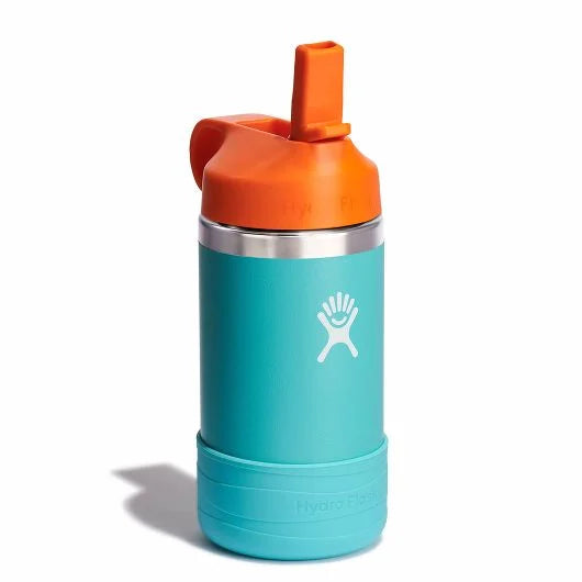 Hydro Flask - 12oz. Kids Wide Mouth Straw Cap And Boot Insulated Bottle