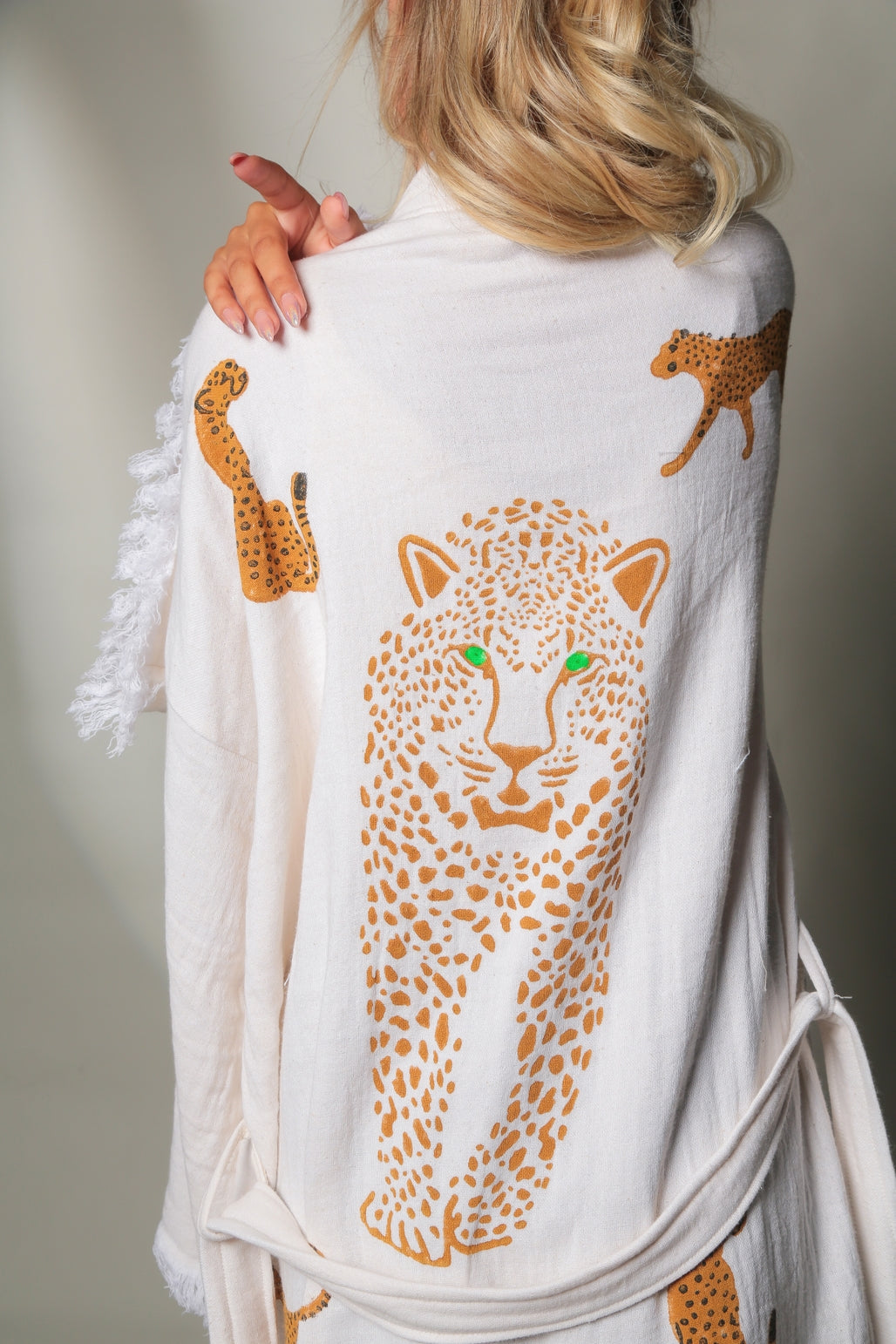 MOA - Tigers Organic Cotton Kaftan Kimono