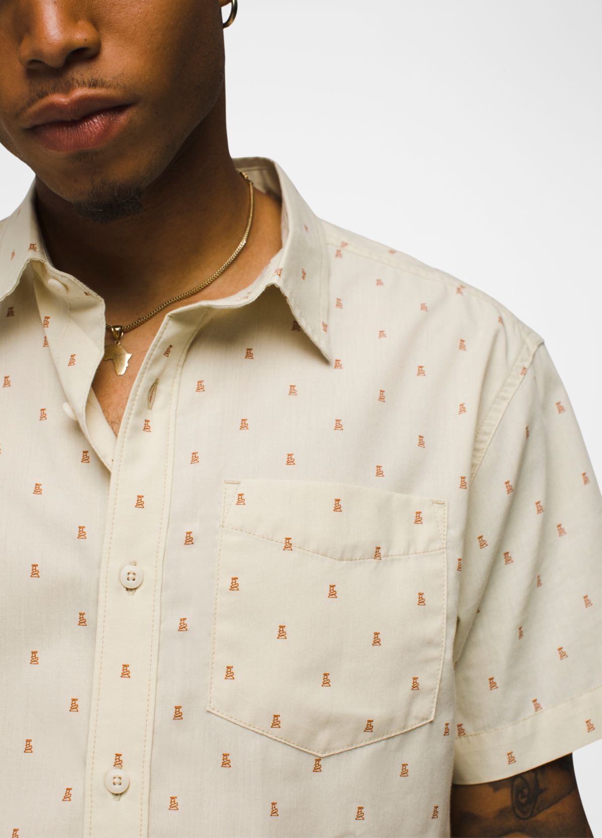 Prana - Tinline Shirt - all things being eco chilliwack - men's clothing store - organic cotton fashion