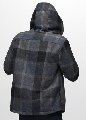 Prana - Asgard Hooded Flannel Shirt - all things being eco chilliwack - men's clothing store - eco friendly fair trade fashion