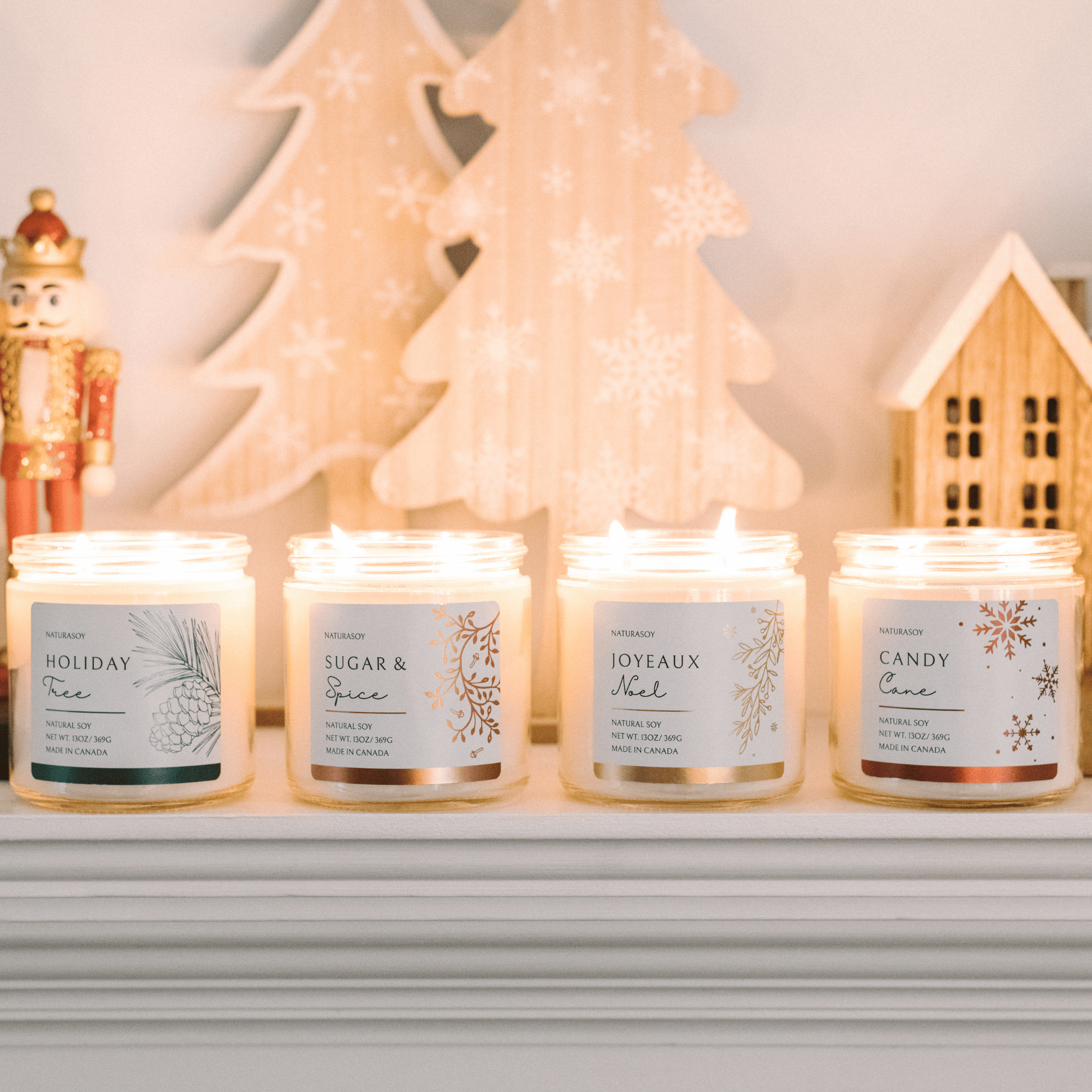 Natura Soy - Holiday Jar Soy Candles