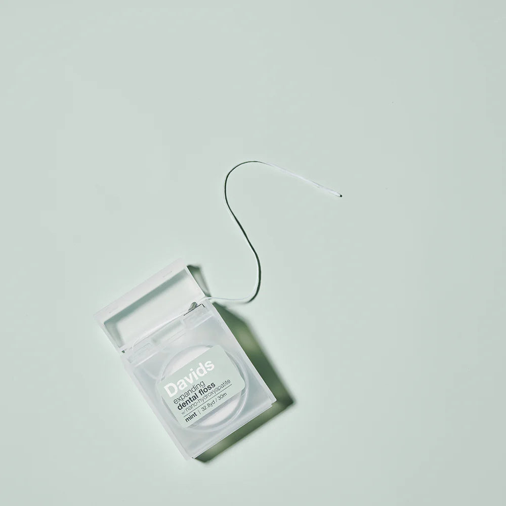 Davids - Hydroxi Expanding Dental Floss + Floss Refill