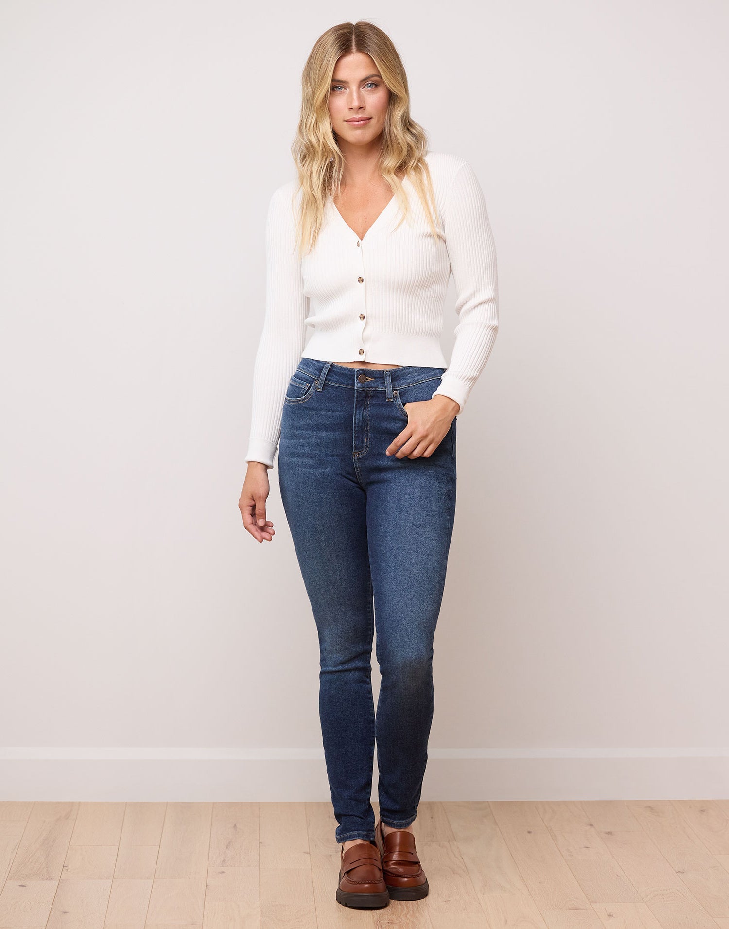Second Yoga Jeans - High Rise Rachel Skinny Riverside 30" - all things being eco chilliwack