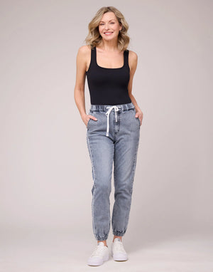 Second Yoga Jeans - Malia Relaxed Leg Ocean Side - all things being eco chilliwack canada