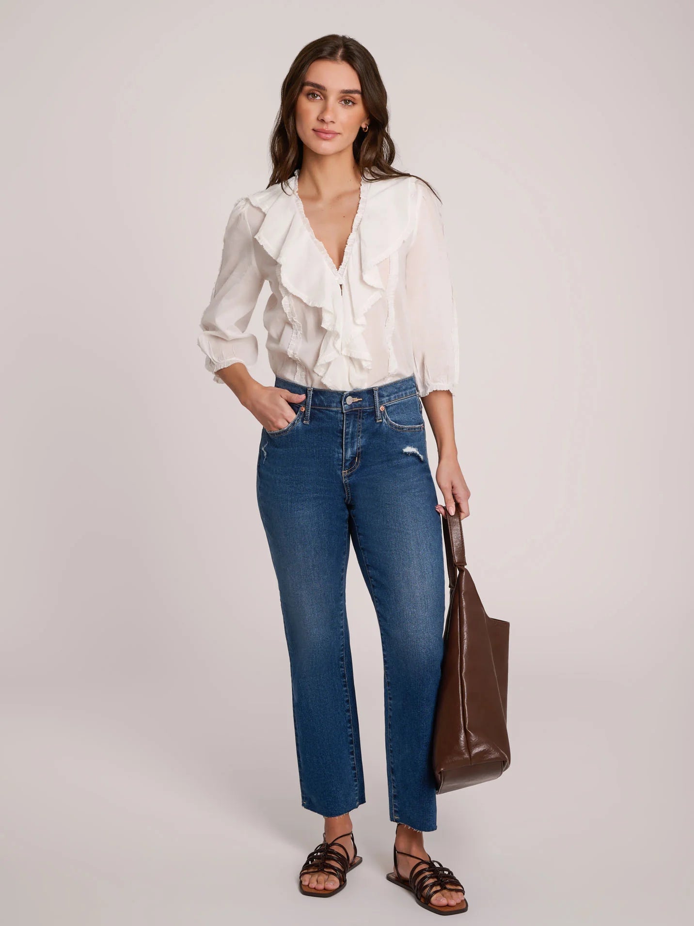 Second Yoga Jeans - Classic Rise Chloe Straight Azalea