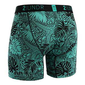 2UNDR - Printed Swing Shift Boxers Samoa - all things being eco chilliwack