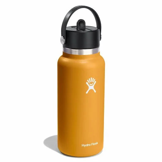 Hydro Flask - 32oz. Wide Flex Straw Vacuum Insulated Stainless Steel Water Bottle