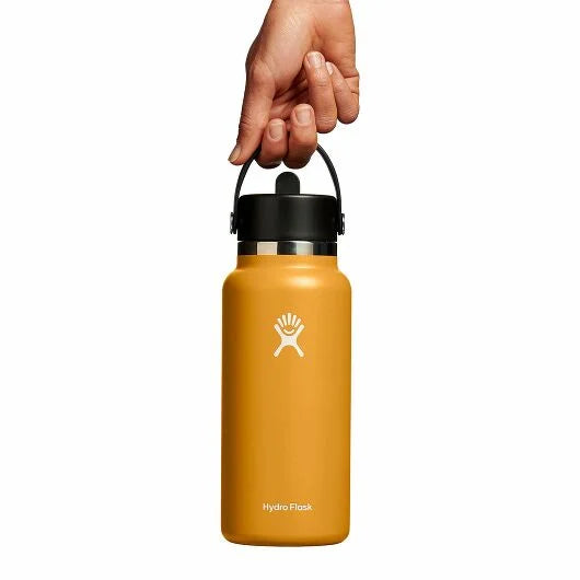 Hydro Flask - 32oz. Wide Flex Straw Vacuum Insulated Stainless Steel Water Bottle