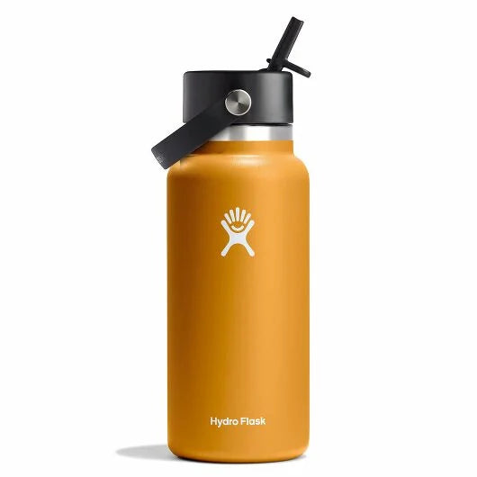 Hydro Flask - 32oz. Wide Flex Straw Vacuum Insulated Stainless Steel Water Bottle