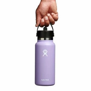 Hydro Flask - 32oz. Wide Flex Straw Vacuum Insulated Stainless Steel Water Bottle