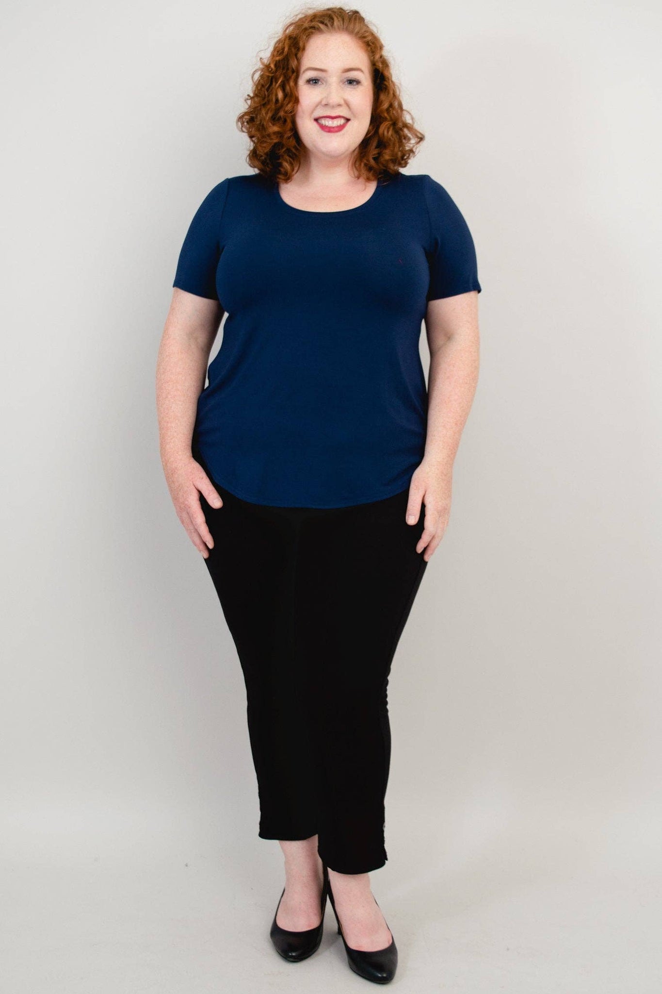 Blue Sky - Tessa Tee - Indigo