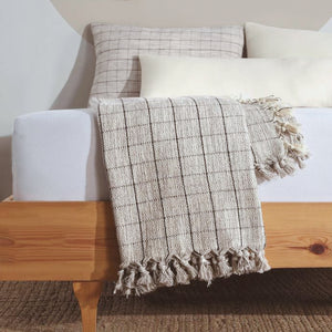 MOA - Minimalist 100% Turkish Cotton Throw Blanket - all things being eco chilliwack - organic cotton bedding - sustainable home goods