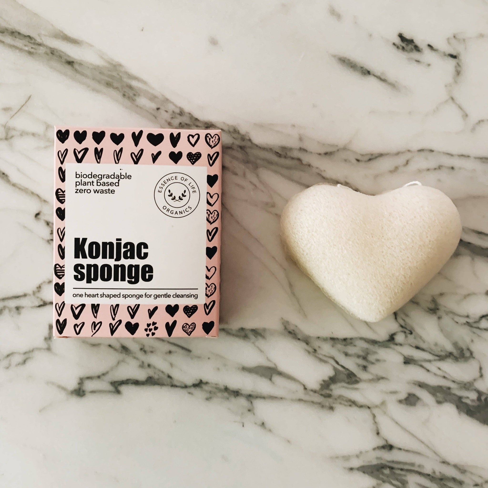 Essence of Life Organics - Konjac Sponge 100% Compostable