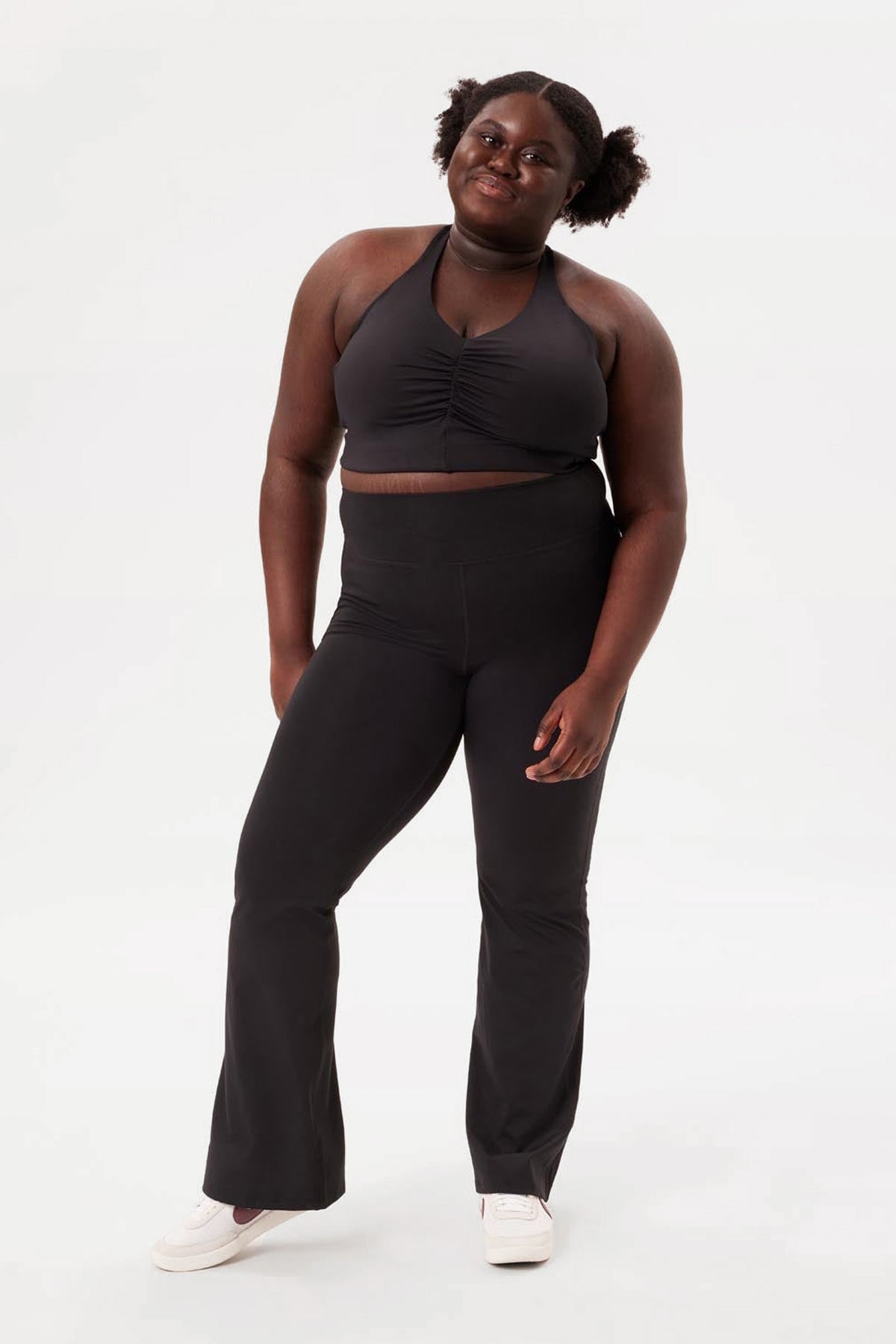 Girlfriend Collective - RPET Compressive Flare Legging – All Things Being  Eco