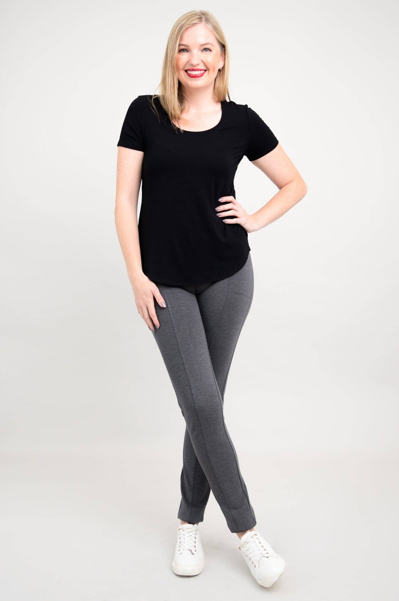 Blue Sky - Tessa Tee - Black