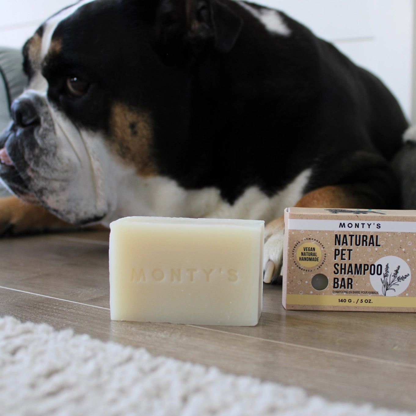 Monty's Bags - Natural Pet Shampoo Bar For Dogs & Cats