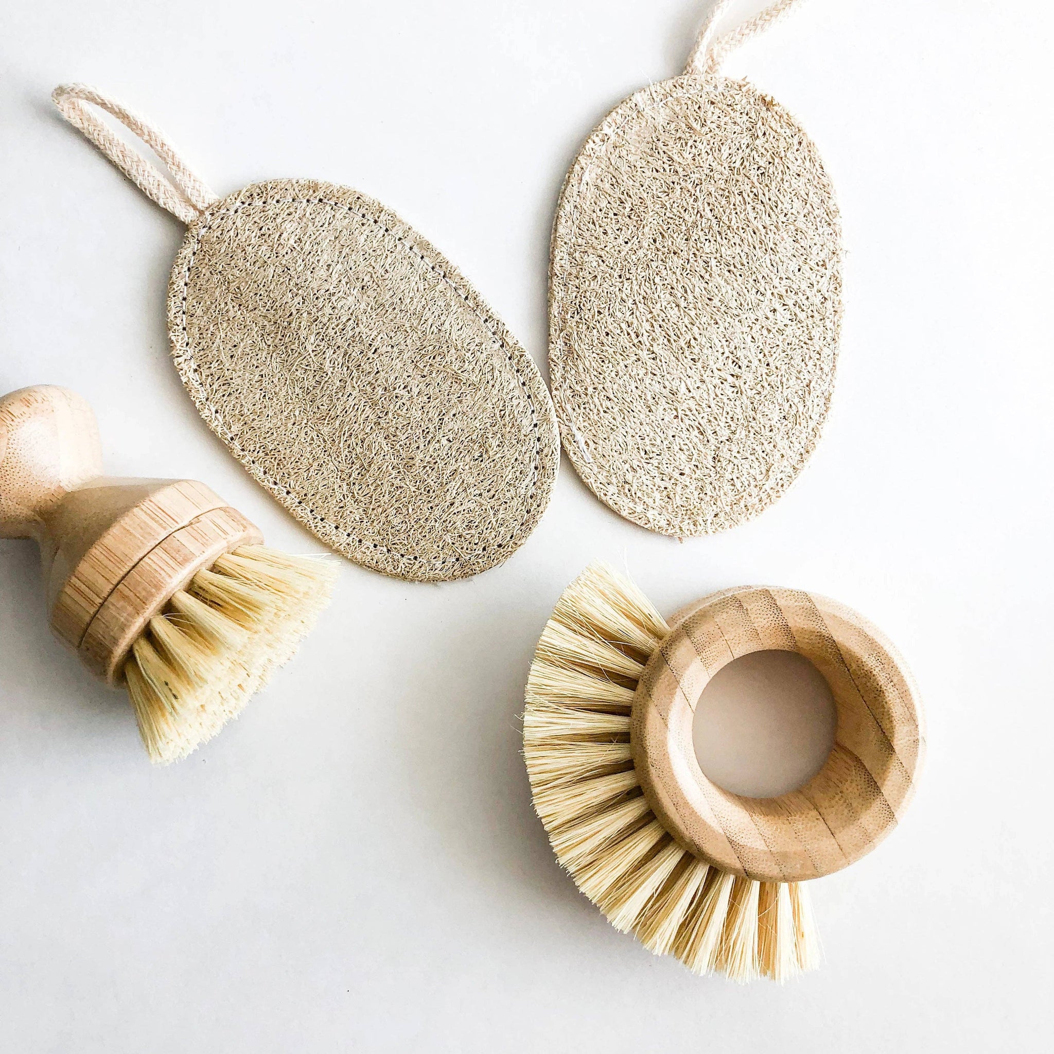 Smile -  Oval Small Loofah Sponge