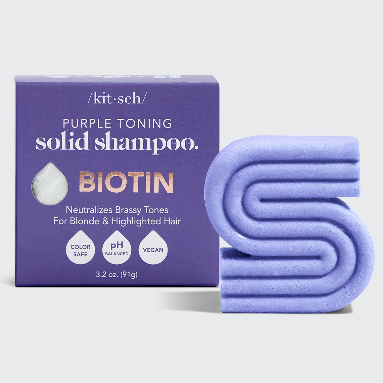 Kitsch - Purple Toning Biotin Shampoo Bar