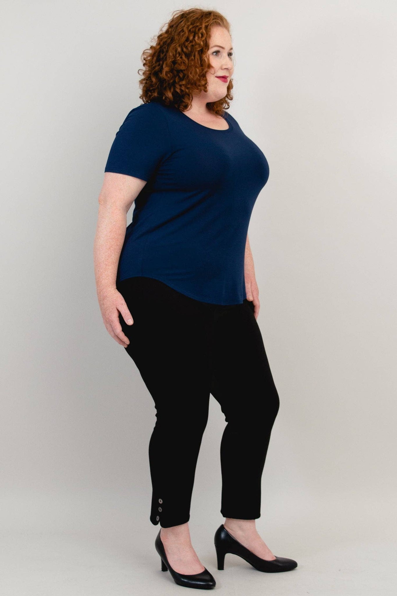 Blue Sky - Tessa Tee - Indigo