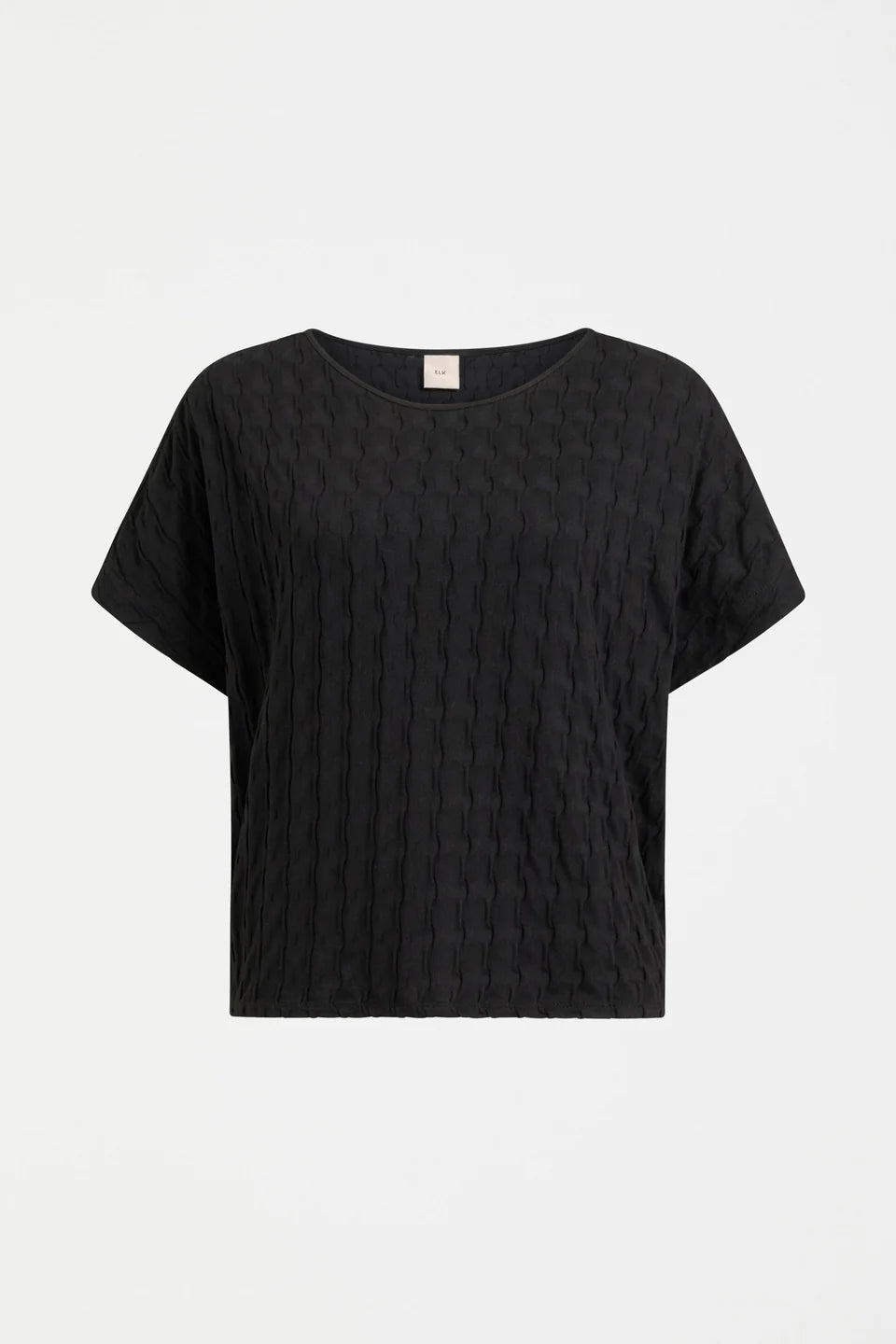 Elk The Label - Orta Boxy Textured Tee Shirt