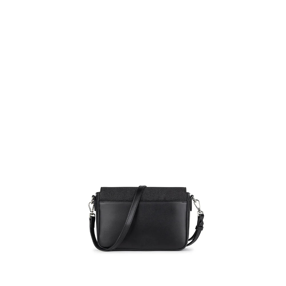 Lambert - The Aimee Black Shiny 2-In-1 Handbag