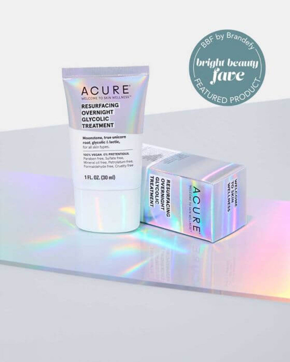 Acure - Resurfacing Overnight Glycolic Treatment
