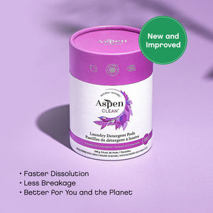 Aspen Clean - Lavender & Lemongrass Laundry Pods - all things being eco chilliwack canada