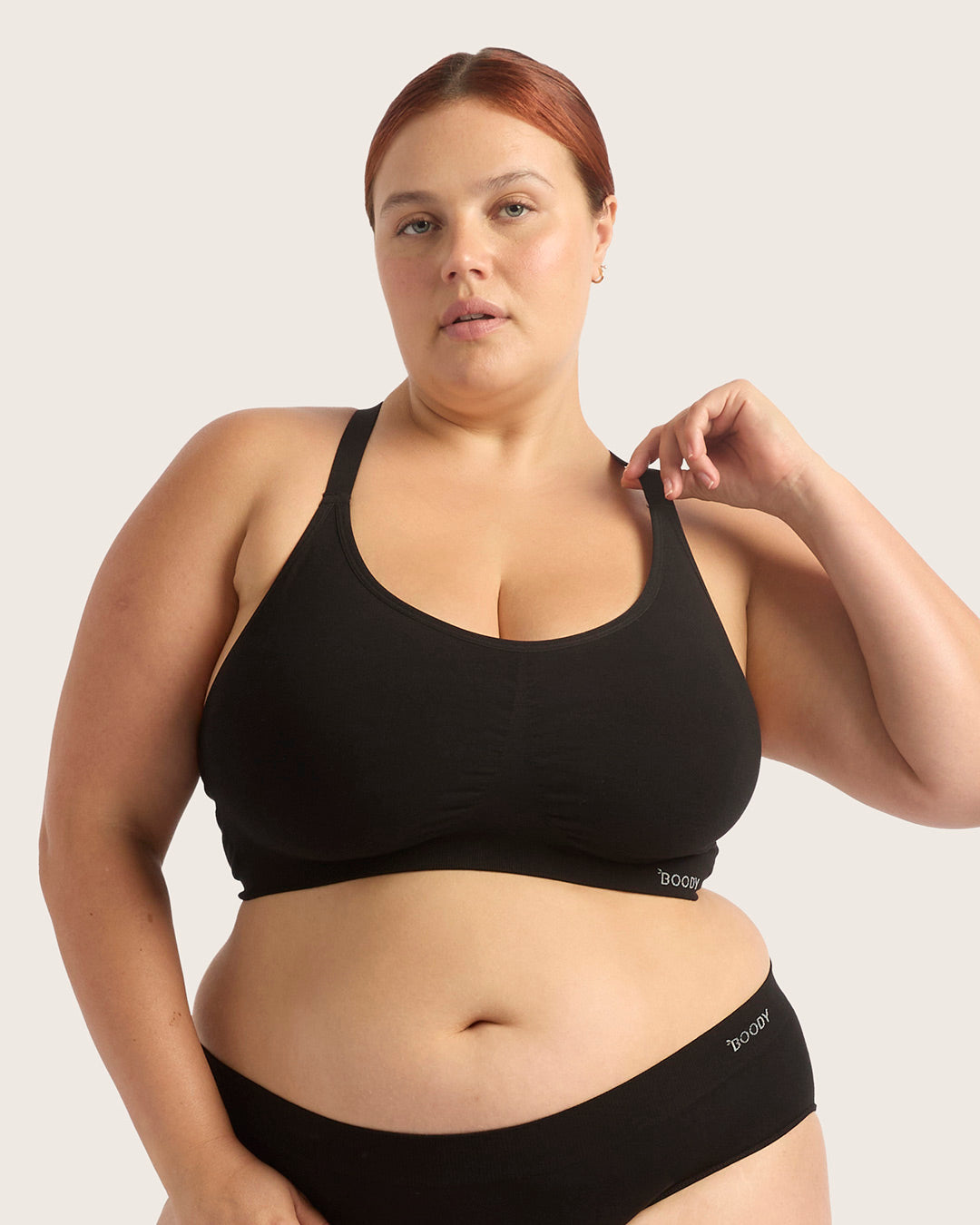 Boody - Full Bust Wireless Racerback Bra