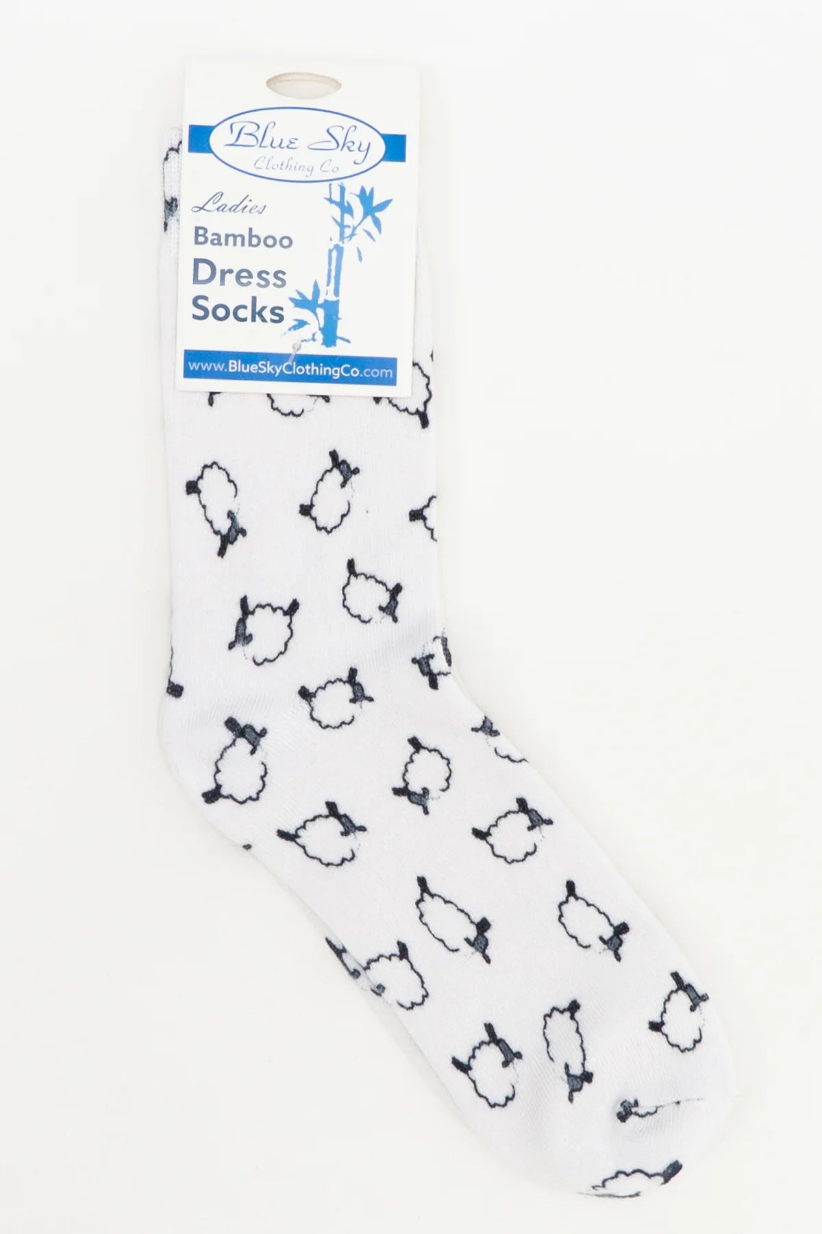 Blue Sky - Ladies Printed Bamboo Dress Socks
