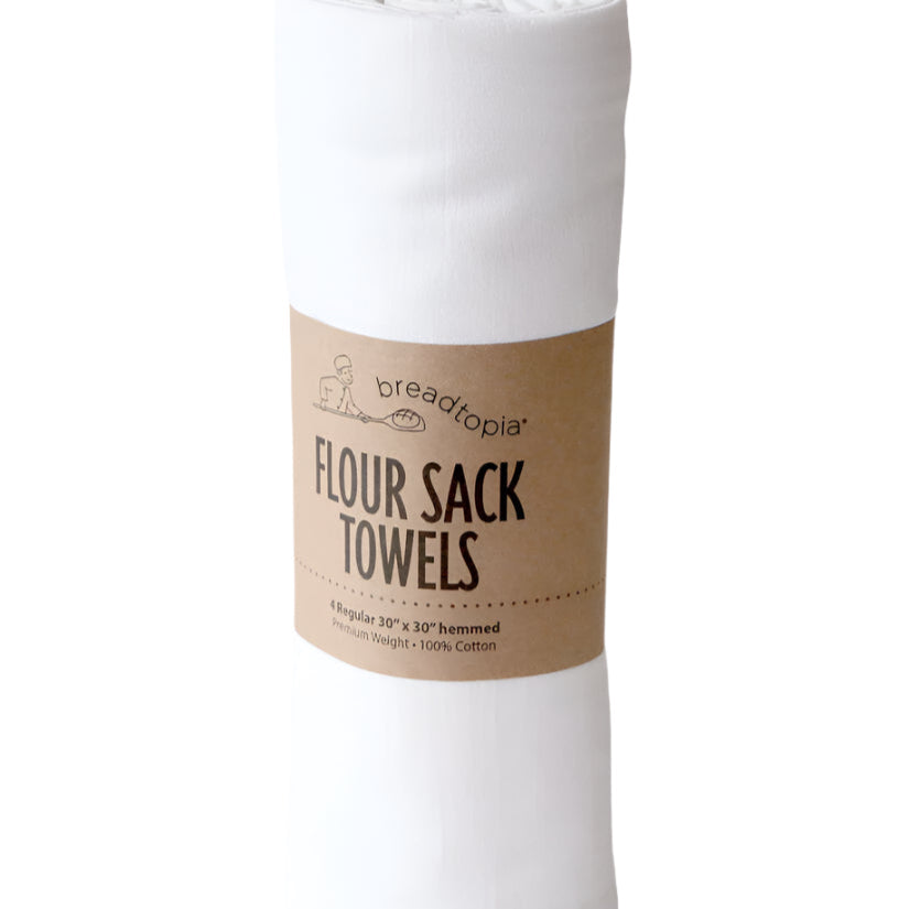 Breadtopia - Organic Cotton Flour Sack Towels — Set of 4 Regular