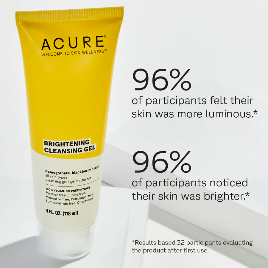 Acure - Brightening Facial Cleansing Gel